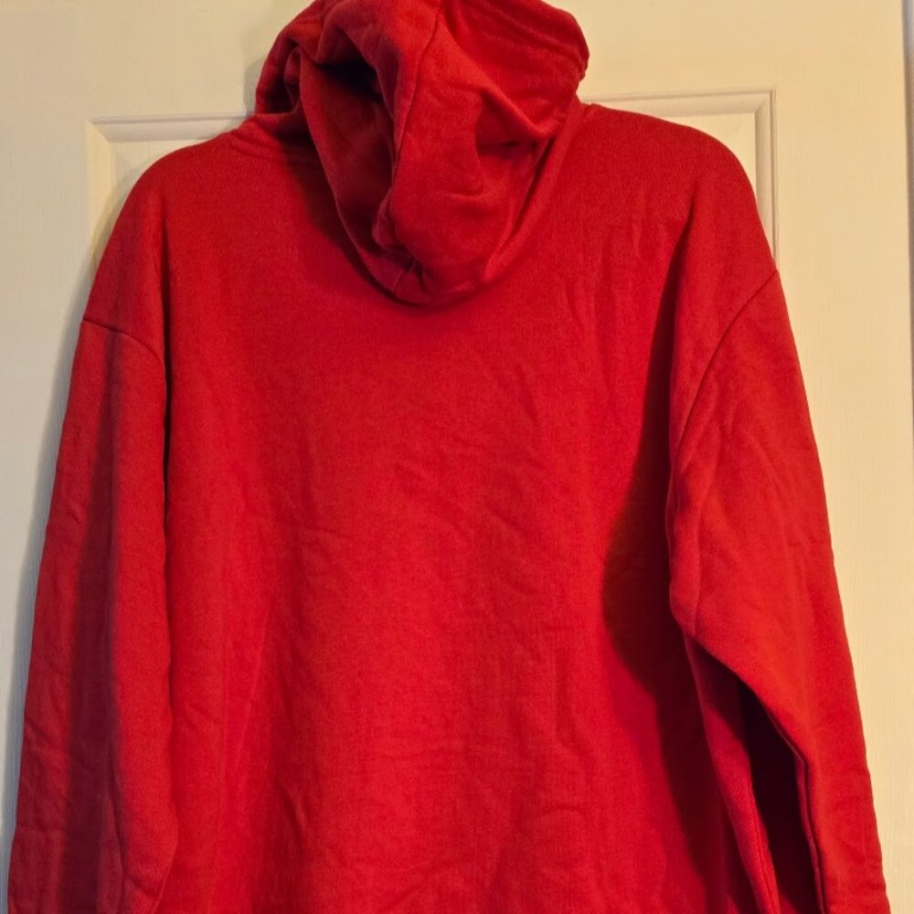 Champion Men's Maryland Terrapins Red Stadium Promo Pullover Hoodie - Picture 4 of 5